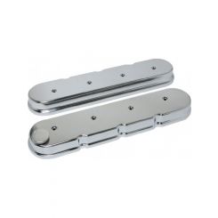 TFI Racing Valve Covers Alloy Chevrolet LS Polished w/o Coil Mounts-pr
