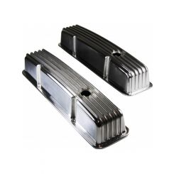 TFI Racing Valve Covers Alloy Fits Chev SB 283-400 Tall Nostalgic Pair