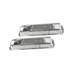 TFI Racing Valve Covers Chrome Fits Ford 302-351-400C Baffled Pair