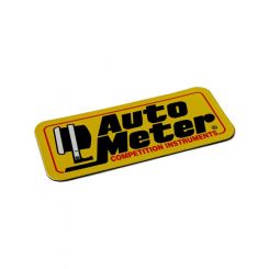Autometer Competition Instruments Logo Magnet Yellow