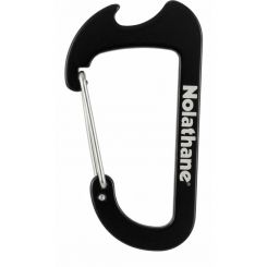 Nolathane Carabiner Black 8x4.5cm