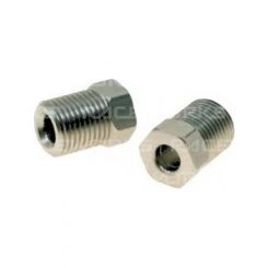 Raceworks Invert Flare Tube Nut M10X1.0 S Less Pack of 2