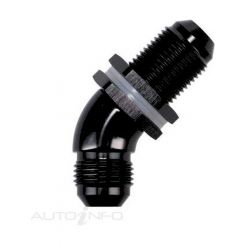 Raceworks Bulkhead Flare With Nuts An-8 45Deg