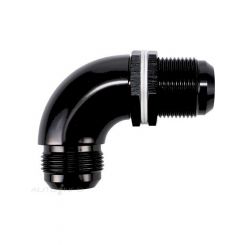 Raceworks Bulkhead Flare With Nuts An-12 90Deg