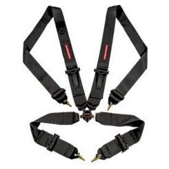 Raceworks Black 4Point Cam Lock Harness