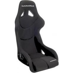 Raceworks Fibre Glass X.Small Black Cloth FIA Approve