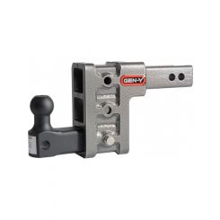 Gen-Y Hitch Mega Duty 2" Shank 5" Drop 4,500Kg Single Ball 50mm