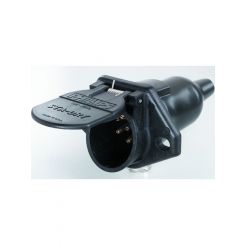 Hella Trailer Socket H/Duty 7 Pin Sae Nylon Max Load 70A