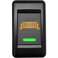 Hulk 4x4 LED Light Bar Switch Fits Isuzu Truck 24V Push Button