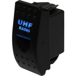 Hulk 4X4 Rj45 Universal Uhf Socket Blue Illumination - Carling Style
