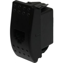 Hulk 4X4 Rj45 Universal Uhf Socket - No Illumination - Carling Style