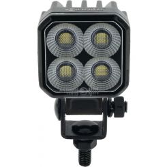 Ignite Led Square Worklamp Flood Beam 10-32V 16W 4 LED Black Housing