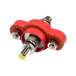 Jaylec Waterproof Pass Thru Power Post Ip67 8mm Red