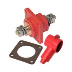 Jaylec Waterproof Copper Core Flange Bushing Ip65 10mm Red