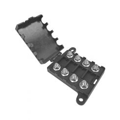 Jaylec 4 Way Midi Fuse Holder With Cover Not Bussed