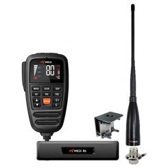 MGX 12/24V Uhf Cb Radio Remote Mic Waterproof Lmr Hybrid Kit