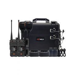 MGX 5W Waterproof Uhf Lmr / Cb Handheld Hybrid Radio Kit