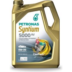 Petronas 5L 5W-30 Syntium 5000 Av Api Sn Acea C3 Engine Oil