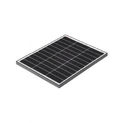 Racer 80W Monocrystalline Solar Panel Black Frame