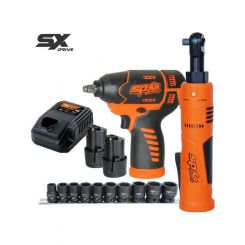 SP Tools 12V 3/8"Dr Mechanics Power Wrench Combo