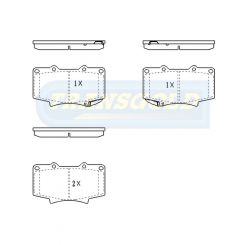Transgold Brake Pads