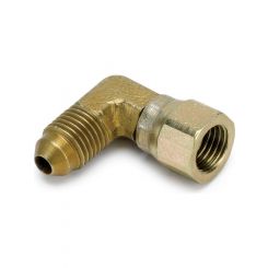 Auto Meter Fitting, Adapter, 90 , -4An Female To -4An Male, Steel