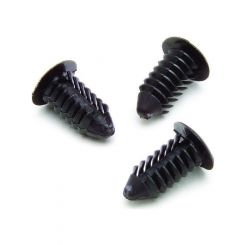 Auto Meter Ratchet Fasteners 10 PC Black For Gauge Pod/Pillar Installation