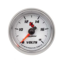 Auto Meter 2-1/16" Voltmeter, 8-18V, Digital Steper Motor, C2
