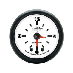 Auto Meter 2-1/16" Clock, 12 Hour Digital Stepper Motor Phantom II