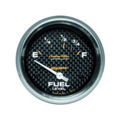 Auto Meter 2-5/8" Fuel Level, 73-10 , Air-Core, Carbon Fiber