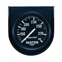 Auto Meter 2-1/16" Water Temp, 100-280 F, Mech, Full Sweep, Auto Gage