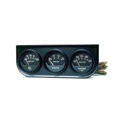 Auto Meter Auto gage 3-Gauge  Console  2-1/16" Mechanical Oil /Water/Volt