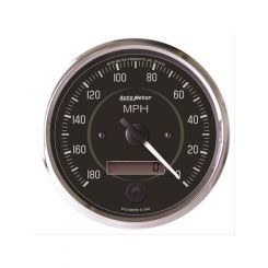 Auto Meter 4" Speedometer, 0-180 MPH, Electric, Cobra
