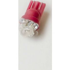 Auto Meter Led Bulb, Replacement, T3 Wedge, Red