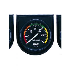 Auto Meter 2-1/16" Vacuum, 0-30 In HG,Full Sweep, Auto Gage