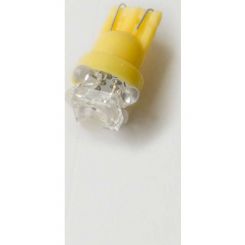 Auto Meter Led Bulb, Replacement, T3 Wedge, Amber
