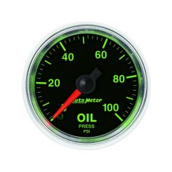 Auto Meter 2-1/16" Oil Pressure, 0-100 PSI, Mechanical, GS