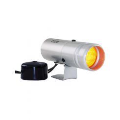 Auto Meter Shift Light, Amber, Pedestal, Silver, Shift-Lite