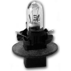 Auto Meter Light Bulb & Socket Assy, T1-3/4 Wedge 1.3W For 5" Monster Tach