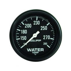 Auto Meter 2-5/8" Water Temp 100-280 F Mechanical Full Sweep Auto Gage