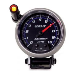 Auto Meter 3-3/4" Pedestal Tachometer, 0-10,000 RPM, Cobalt