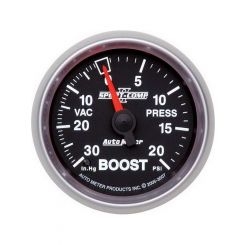 Auto Meter 2-1/16" Boost/Vacuum 30 In HG/20 PSI Mechanical Sport-Comp II