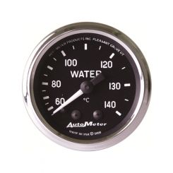 Auto Meter 2-1/16" Water Temp, 60-140 C, Mechanical,, Mechanical, Cobra
