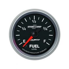 Auto Meter 2-1/16" Fuel Level, Programmable 0-280 , Stepper Motor, SC II