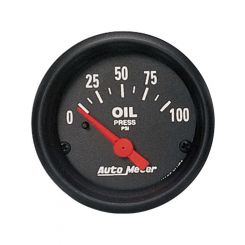 Auto Meter 2-1/16" Oil Pressure, 0-100 PSI, Air-Core, Z-Series