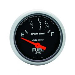 Auto Meter 2-1/16" Fuel Level, 73-10 , Air-Core, Sport-Comp