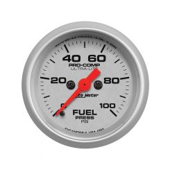 Auto Meter 2-1/16" Fuel Pressure, 0-100 PSI, Stepper Motor, Ultra-Lite