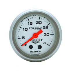 Auto Meter 2-1/16" Boost, 0-35 PSI, Mechanical, Ultra-Lite