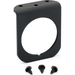 Auto Meter Gauge Mounting Panel, Single, 2-1/16", Black, Aluminum
