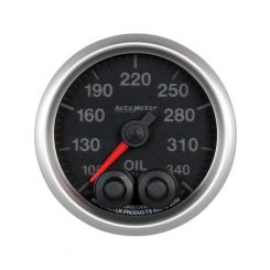 Auto Meter 2-1/16" Oil Temperature, 100-340 F, Stepper Motor, Elite